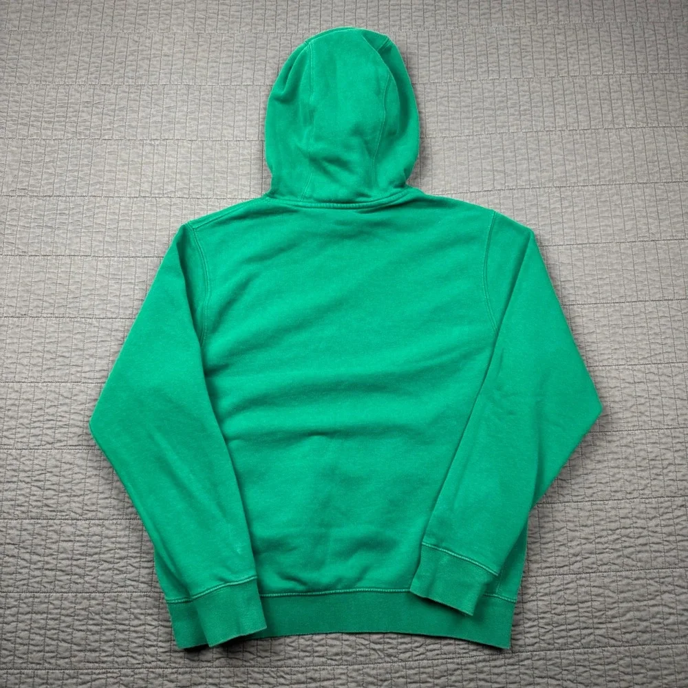 Nike Hoodie Men Small Green Club Fleece Sportswear Workout Athletic Minimal